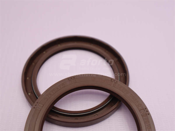 Сальник пальца шкворня внутренний Ф57мм SHAANXI X3000 57*75*7.5 (оригинал)