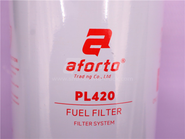 Фильтр топливный PL420 с подогревом с датчик круглая розетка с датчик квадратный розетка AFORTO