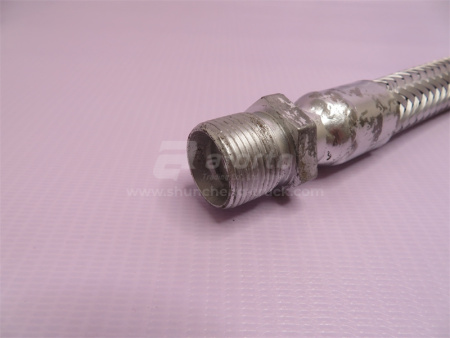 Шланг воздушный компрессора HOWO L=310mm 22*22 (высокого давления, резиновый) QIMYAN