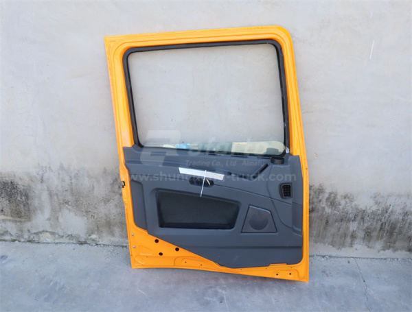Дверь кабины SHAANXI X3000 в сборе желтый левая