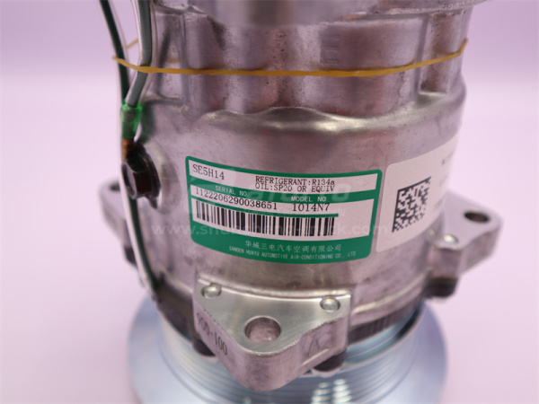 Компрессор кондиционера HOWO 6PK R134A (оригинал)