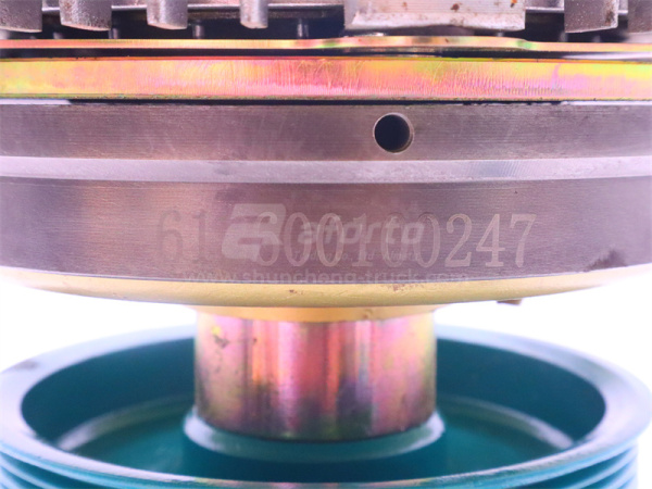 Гидромуфта вентилятора WEICHAI WD10G220E21 в сборе с привод высокий