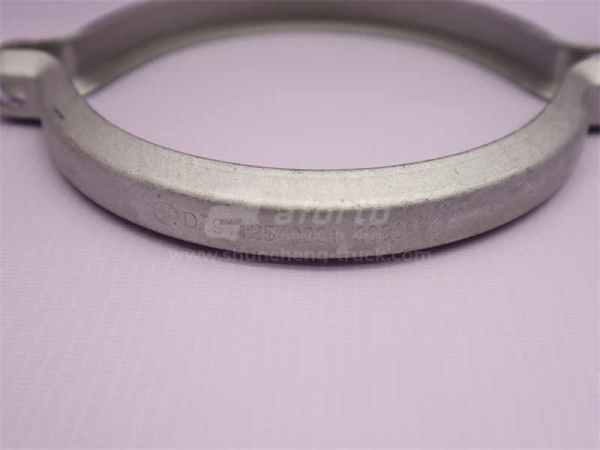 Хомут трубы глушителя SHAANXI F3000 D = 140 (2шт) (оригинал)