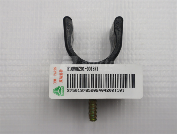 Крепление кронштейна подножки бампера HOWO TX клипсы (оригинал)