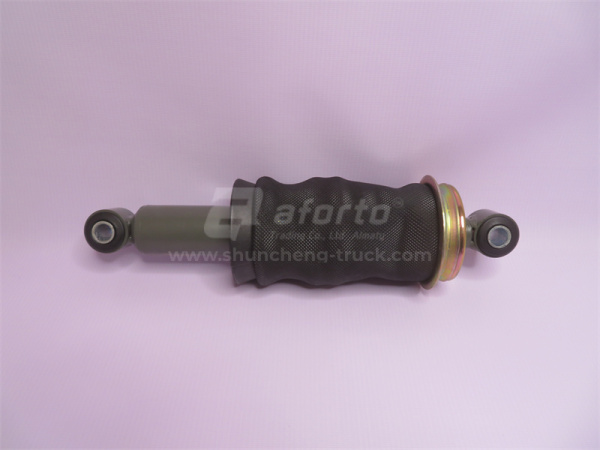 Амортизатор кабины HOWO 2010 задний пневматический HEZEYUJIE