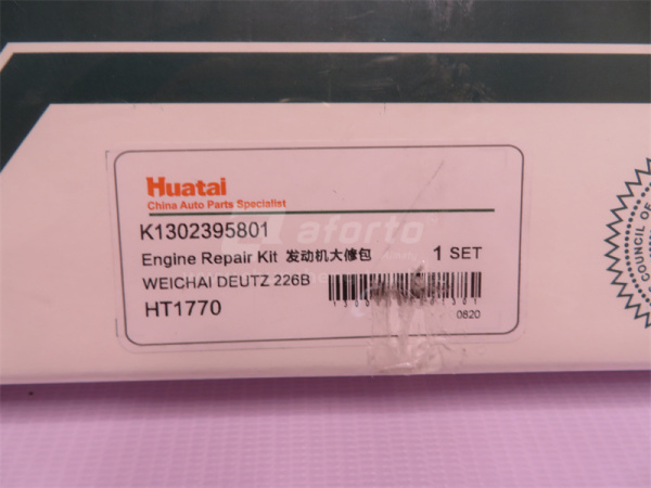 Ремкомплект двигателя WEICHAI TD226B полный (все прокладки +сальн) HUATAIZHONGKA