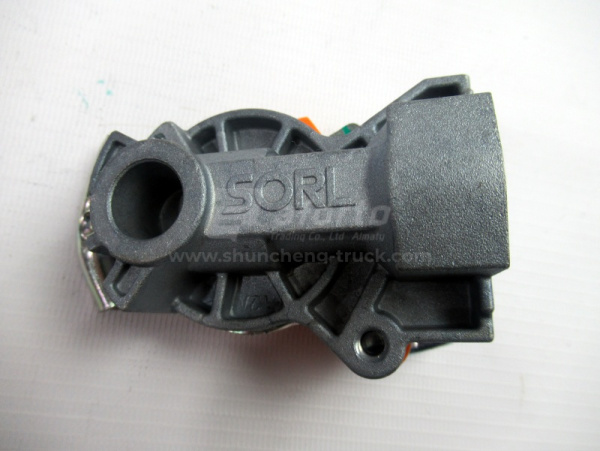 Соединительная головка на прицеп желтая без клапана M16x1.5 УНИВЕРСАЛЬНОЕ 9522000220