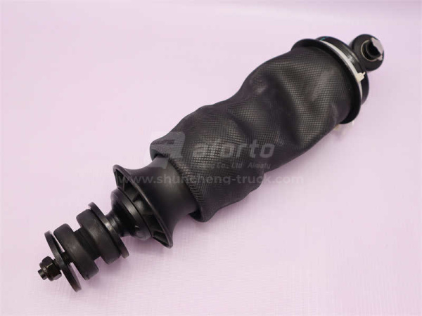 Амортизатор кабины SHAANXI X3000 передний пневматический (оригинал)