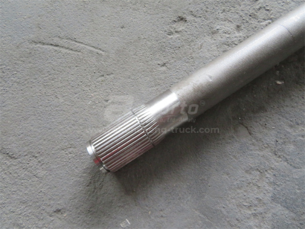 Полуось TGX 40 шлицов 1107мм 2 зуба левая (хорошее качество)