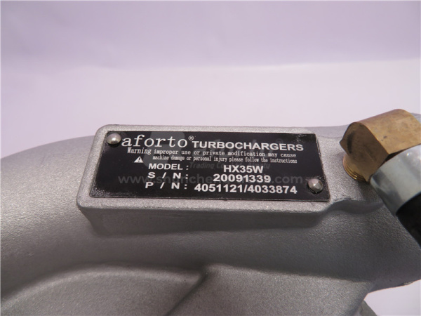 Турбокомпрессор 4051121/4033874/2882142 6BT 180 л.с AFORTO