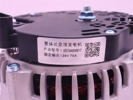 Генератор 6PK HOWO A7 D12 70A SHENHU