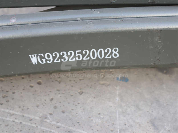 Рессора SHAANXI задняя толщина25mm 12 листов