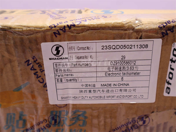 Тахометр SHAANXI F2000 6012 (оригинал)