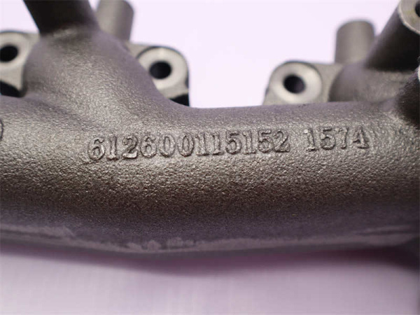 Коллектор выпускной WEICHAI WP10 Euro III задний 5152 (оригинал)