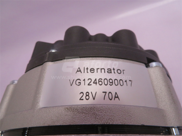 Генератор 6PK HOWO A7 D12 70A AOERBO