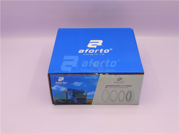 Ремкомплект ступица передняя SHAANXI F3000 внутренний+наружный AFORTO