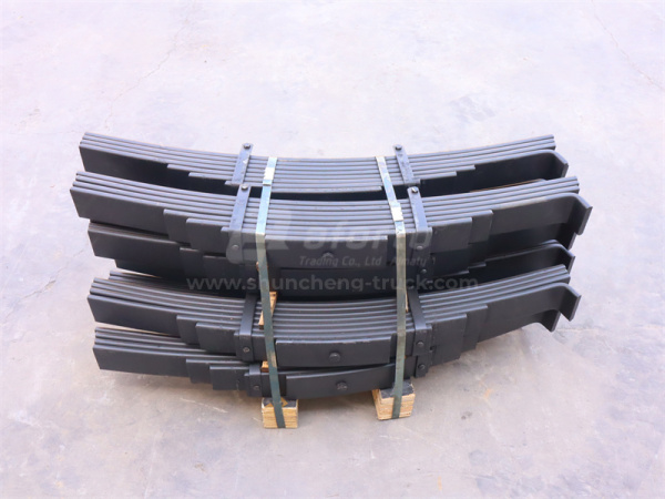 Рессора прицепа FUWA - 16мм 4 листов длинный/ 4 листов кроткий