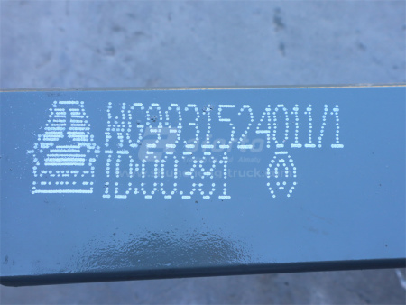 Рессора HOWO TX380 новая модель передняя в сборе 11 листов (18мм) (оригиал)
