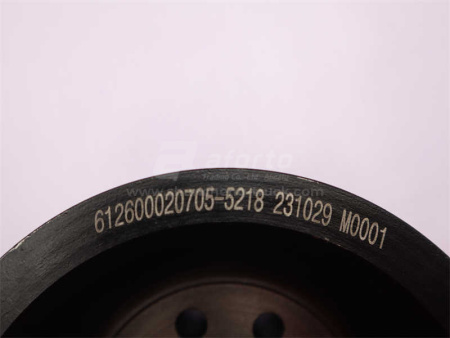 Шкив коленвала WD618 вагонетка (оригинал)