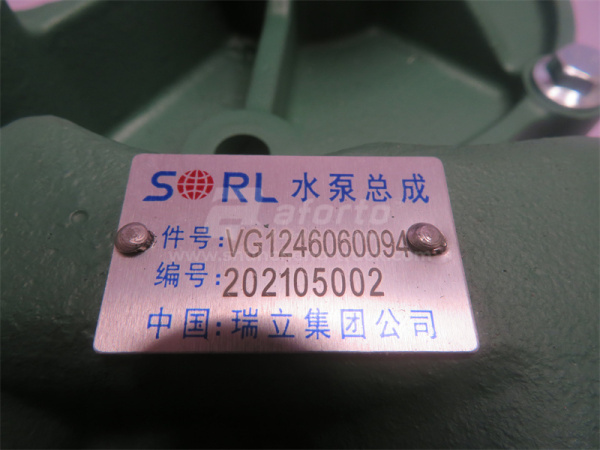 Помпа 0094/0042 HOWO A7/D12 10PK SORL