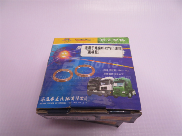 Сальник клапана D12/ WP12/EGR 4 клапана QINYAN