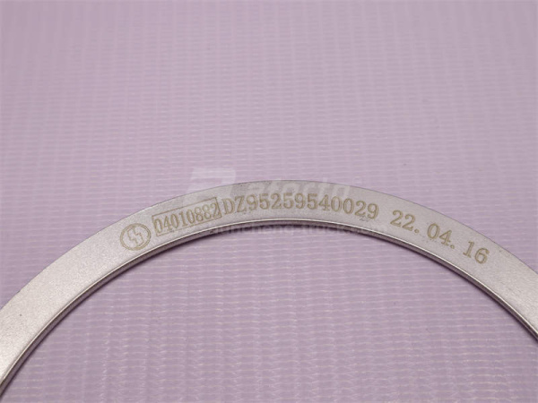 Прокладка турбины SHAANXI F3000/X6000 (к гофре) 115*133 мм (оригинал)