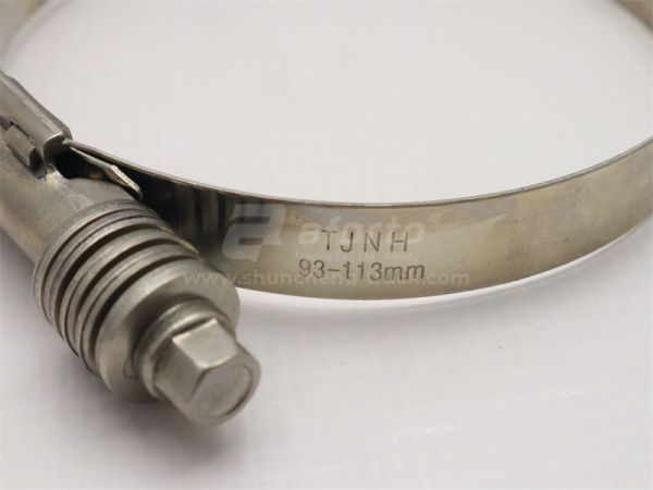 Хомут ленточный широкий HOWO TX  (оригинал)