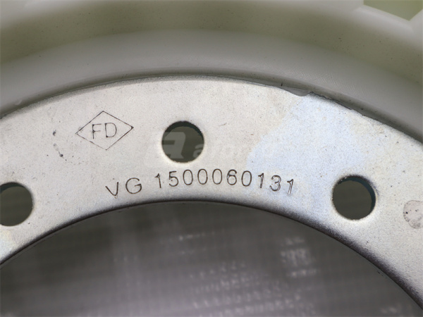 Крыльчатка вентилятора радиатора WP12 11 лопастей D = 670