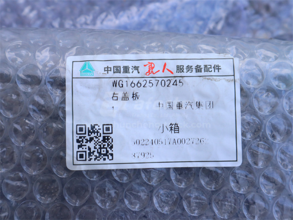 Крышка для наружного ящика инструментов HOWO TX правая (оригинал)