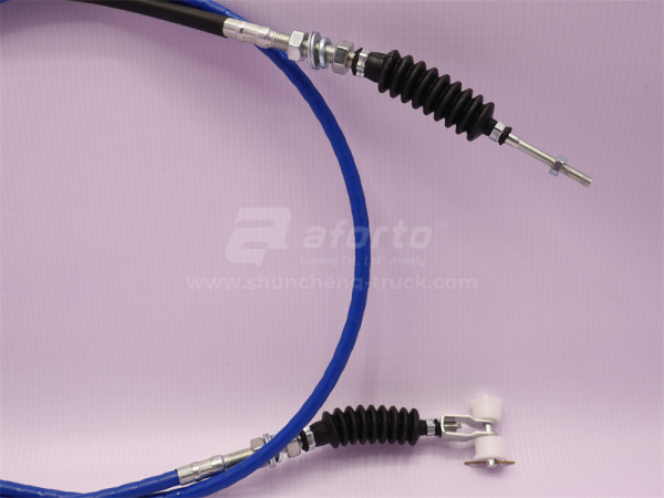 Трос педали газа SHAANXI M3000/H3000S/X3000 2.0м. (хорошее качество)