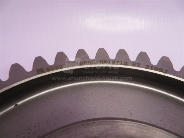 Шестерня КПП HW19712 вторичного вала 3 передачи Z=46 новая модель