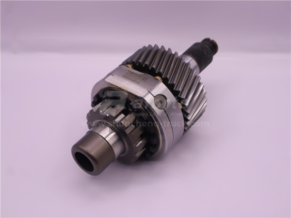 Дифференциал SINOTRUK HT457/AK459 среднего моста межосевой в сборе