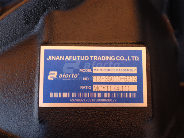 Редуктор моста в сборе заднего MCP11/HOWO A7 9:37 I=1.381,KV180