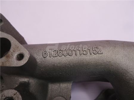 Коллектор выпускной WEICHAI WP10 Euro III задний 5152