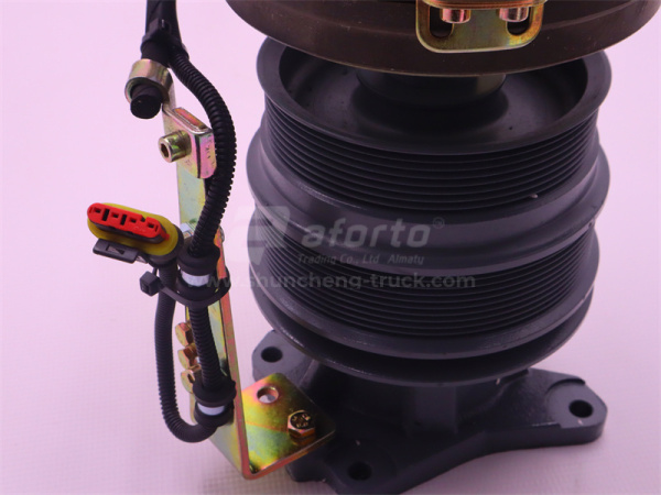 Гидромуфта вентилятора WEICHAI WD10G220E21 в сборе с привод высокий