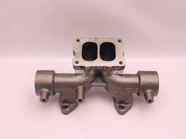 Коллектор выпускной WEICHAI WP10.380E22 средний (оригинал)