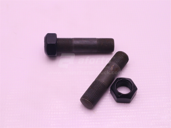 Шпилька 18*80*1.5 HOWO шкворня с гайкой (хорошее качество)