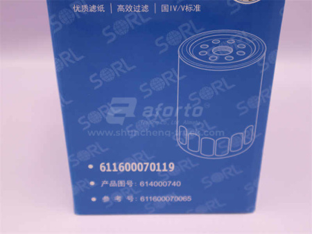 Фильтр масляный 611600070119 WEICHAI SORL