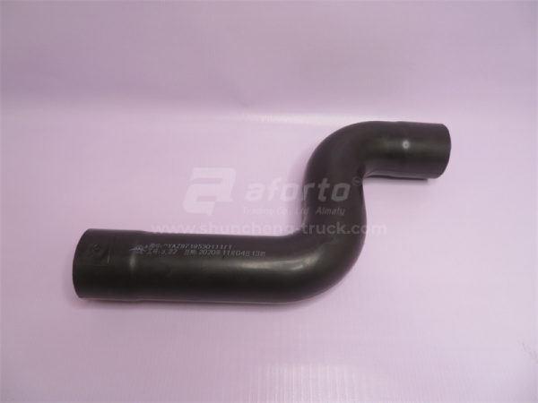 Патрубок радиатора HOWO верхний 45*45 S -образный 0111 QINYAN