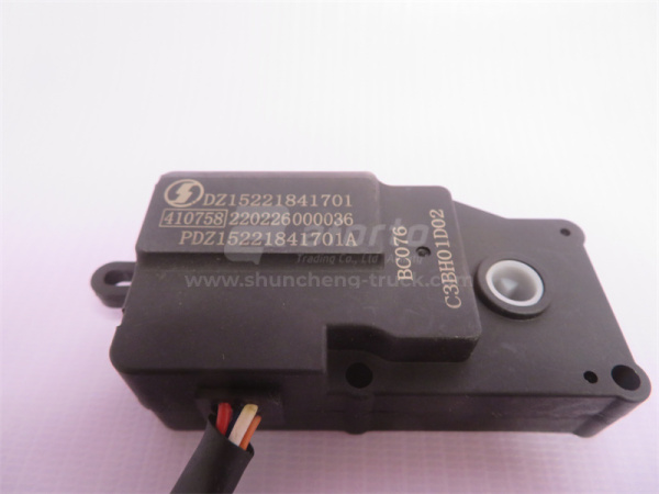 Электропривод заслонки отопителя кабины SHAANXI M3000 (оригинал)