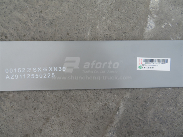 Лента крепления топливного бака HOWO круглый 1.45M/380L (оригинал)