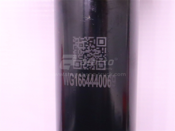 Амортизатор кабины HOWO A7 задний пневматический новая модель HEZEYUJIE