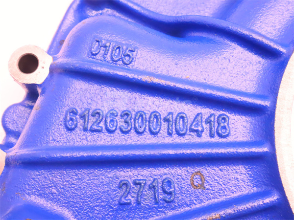 Крышка блока двигателя передняя WP12.430E201 4 клапана (оригинал)