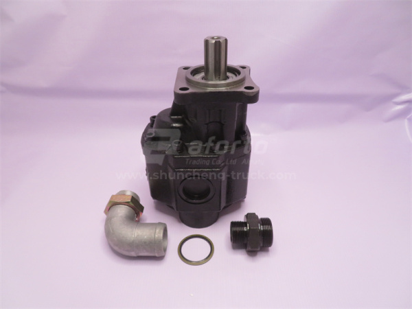 Гидронасос подъёма кузова (для КПП FAST) Hayward (6 шлицов правого вращения выход сбоку)