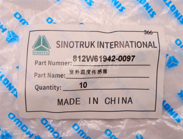 Датчик температуры внешней HOWO TX (оригинал)