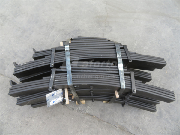 Рессора прицепа FUWA 10 листов 1-6 лист толщина 16мм 7-10 лист толщина 22мм