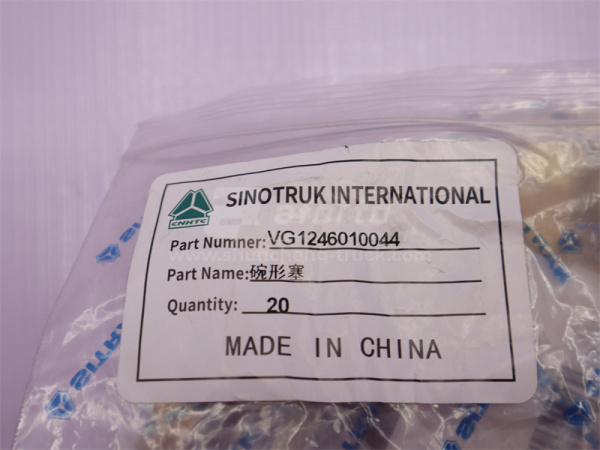 Заглушка блока двигателя D12/WP12 D=50 (оригинал)