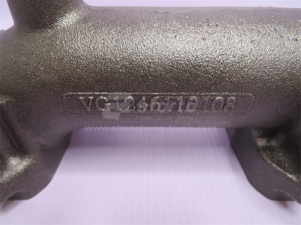 Коллектор выпускной D12 передний 0108