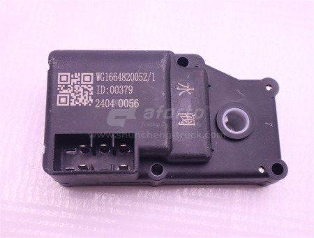 Электропривод заслонки отопителя кабины HOWO A7