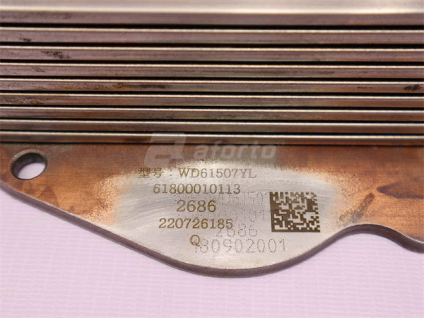 Радиатор теплообменника WD618 (9 слоёв) (оригинал)